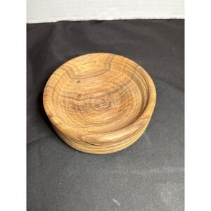 Hand Turned Wood Bowl Small Ring Dish Trinket Bowl Wooden‎ Craft Bowl